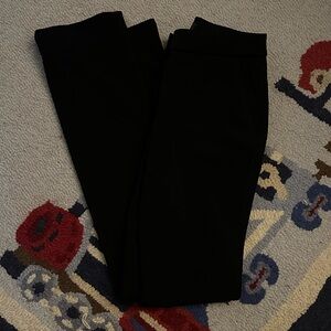 White House Black Market Black Straight Leg Pants